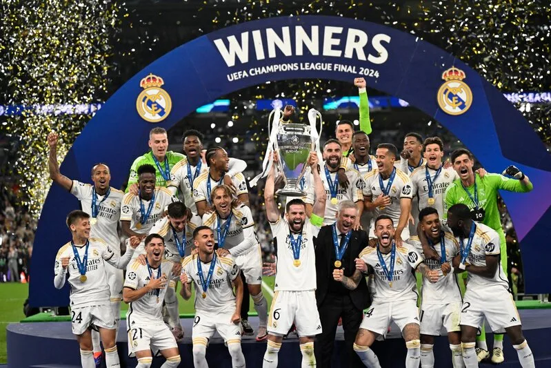 Real Madrid là biểu tượng thành công tại Champions League với nhiều lần nâng cao chiếc cúp C1 trong lịch sử bóng đá châu Âu.